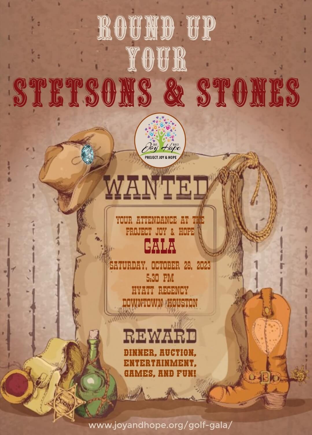 Round Up Your Stetsons & Stones