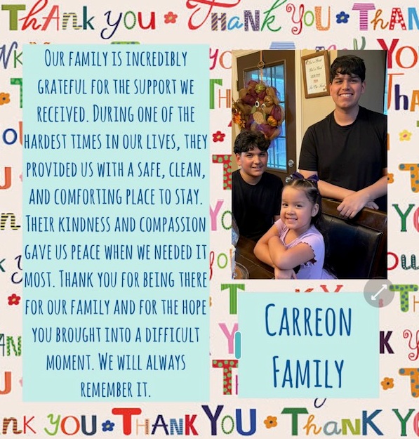 Carreon Family Testimonial